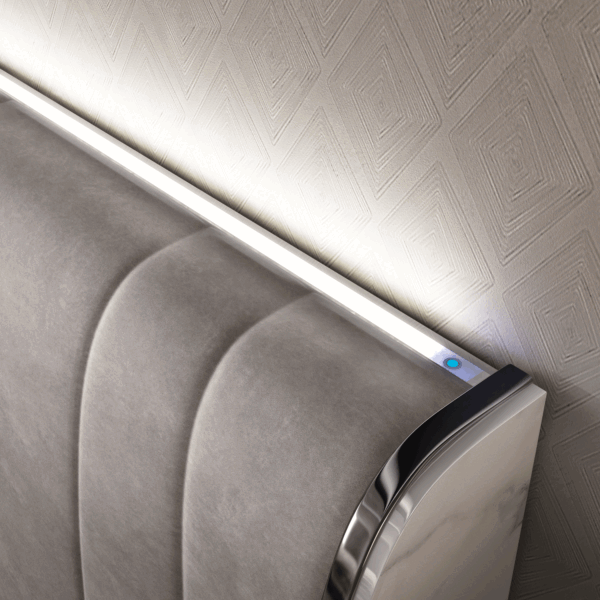 High Gloss Lacquer Anna Status Bed p13024 By ESF Furniture - Image 5