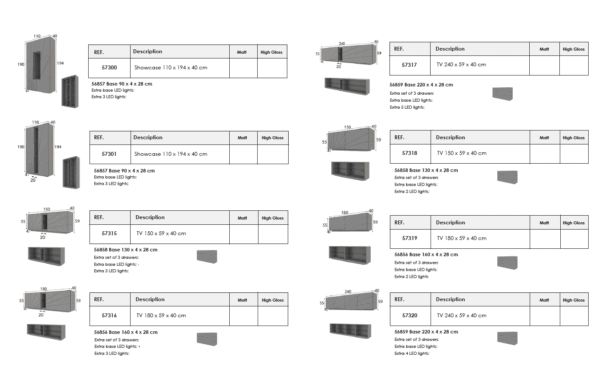 Shiny Oro Black Dining room Set p12689 By ESF Furniture - Image 6