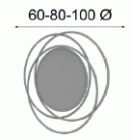 Oro Metallic-Planetary-Mirror (80cm)