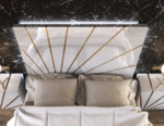 High Gloss Lacquer Oro White Bedroom Set p12687 By ESF Furniture Luxury Bedroom Sets Mobilia Cleopatra 16 High Gloss Lacquer Oro White Bedroom Set p12687 By ESF Furniture 16