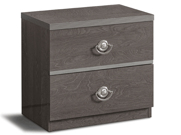 High Gloss Lacquer Nabucco Nightstand i32111 By ESF Furniture 8