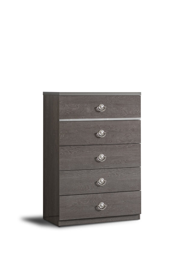 High Gloss Lacquer Chest, mirror & dresser Nabucco p12183 By ESF Furniture - Image 3