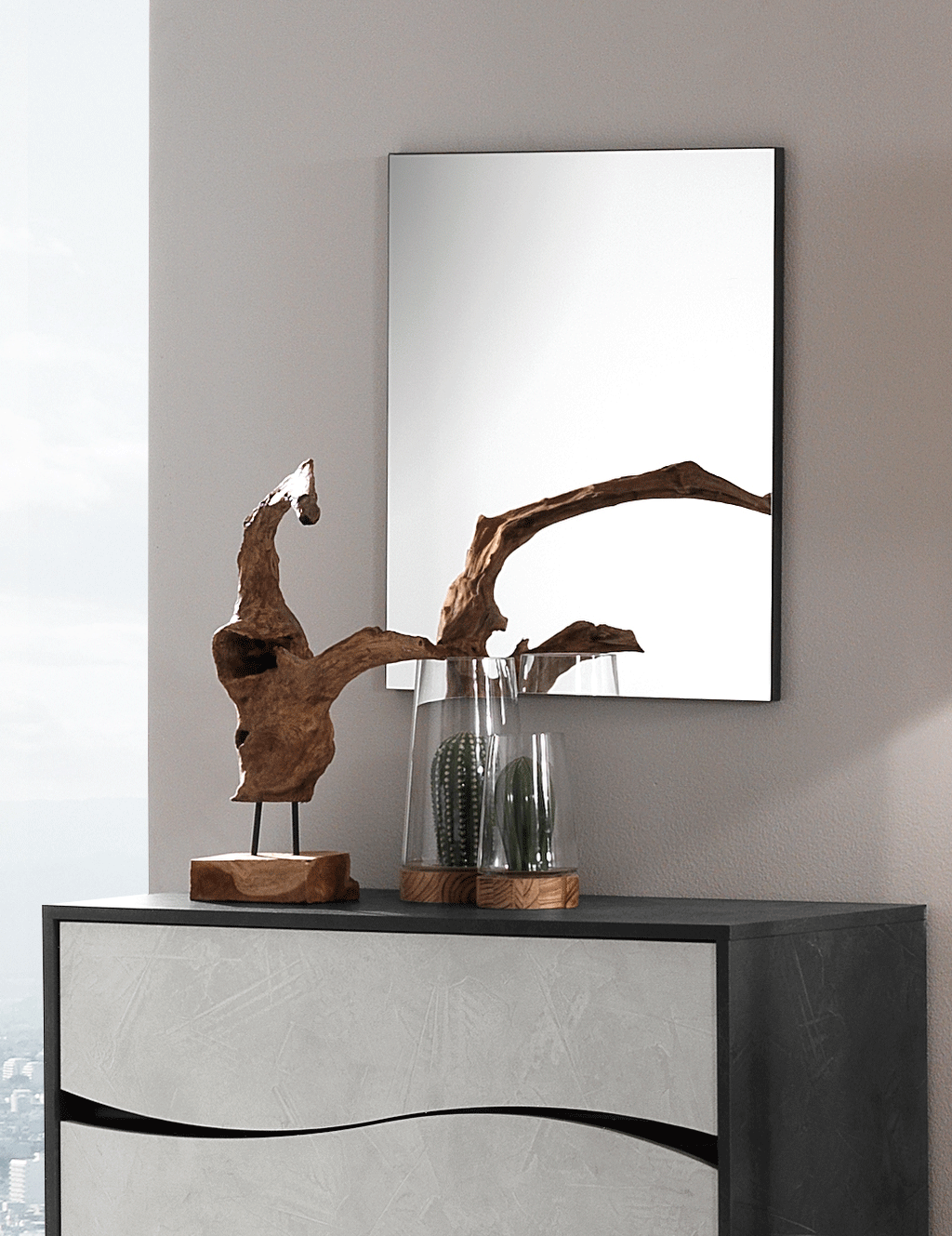 Ischia Mirror i37970 By ESF Furniture