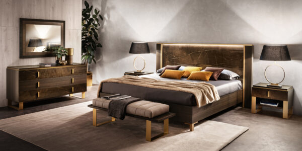 Shiny Essenza Bed p12325 By ESF Furniture 6