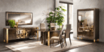Shiny Essenza Dining Table i33828 By ESF Furniture Dining Room Furniture Mobilia Cleopatra 17 Shiny Essenza Dining Table i33828 By ESF Furniture 17