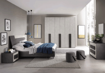 Mat Giglio Bedroom Set p12051 By ESF Furniture