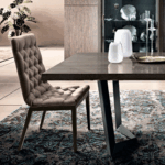 High Gloss Lacquer Elite Dining Room Set Brown Silver Birch p9876 By ESF Furniture Luxury Dining Sets Mobilia Cleopatra 18 High Gloss Lacquer Elite Dining Room Set Brown Silver Birch p9876 By ESF Furniture 18