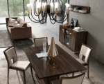 High Gloss Lacquer Volare 4 Door Buffet w/Mirror i27975 By ESF Furniture Curio & Buffet Mobilia Cleopatra 18 High Gloss Lacquer Volare 4 Door Buffet w/Mirror i27975 By ESF Furniture 18