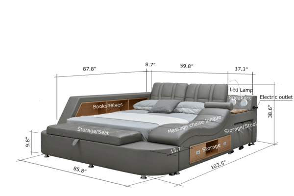 Mat Tesla Bed p11793 By ESF Furniture - Image 20