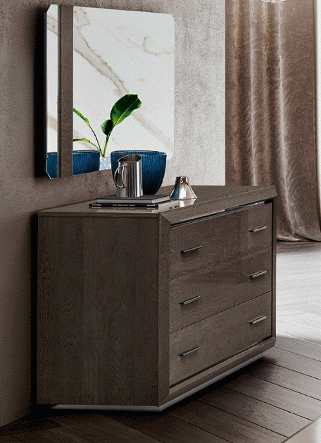 Shiny Elite Night Single Dresser i33341 By ESF Furniture