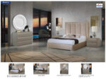 Mat Monica bed with Storage p9779 By ESF Furniture ESF Furniture Mobilia Cleopatra 14 Mat Monica bed with Storage p9779 By ESF Furniture 14
