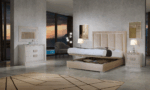 Mat Monica bed with Storage p9779 By ESF Furniture ESF Furniture Mobilia Cleopatra 11 Mat Monica bed with Storage p9779 By ESF Furniture 11