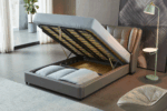 Shiny 1806 Bed with storage p11017 By ESF Furniture Luxury Beds Mobilia Cleopatra 48 Shiny 1806 Bed with storage p11017 By ESF Furniture 48