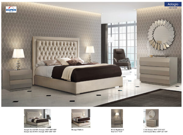 Adagio-Bed-wStorage_Set