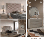867 Melody Bed, M-152, C-152, E-413, LT-3130L-C1C Beige Bedroom Set p11195 By ESF Furniture ESF Furniture Mobilia Cleopatra 16 867 Melody Bed, M-152, C-152, E-413, LT-3130L-C1C Beige Bedroom Set p11195 By ESF Furniture 16