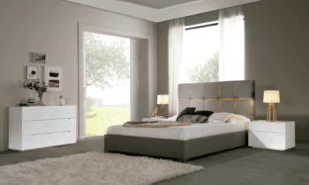 Mat, Shiny Veronica Bedroom with Storage, M100, C100, E100 p11201 By ESF Furniture