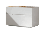 High Gloss M 100 Nightstand White i36595 By ESF Furniture ESF Furniture Mobilia Cleopatra 10 High Gloss M 100 Nightstand White i36595 By ESF Furniture 10