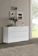 High Gloss C 100 Dresser White i36596 By ESF Furniture 9
