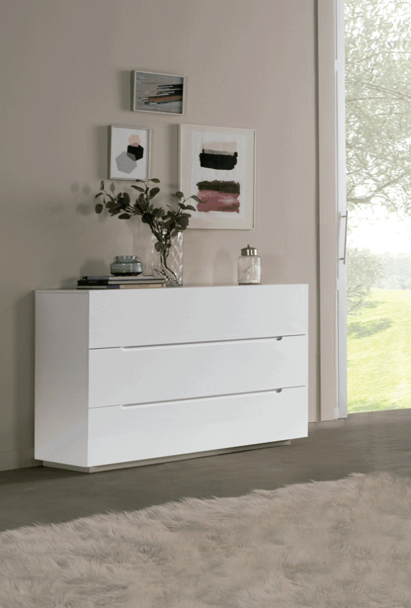 High Gloss C 100 Dresser White i36596 By ESF Furniture 6