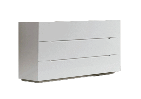 High Gloss C 100 Dresser White i36596 By ESF Furniture 7