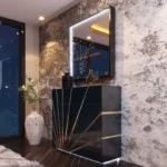 Mat, Shiny Oro Black Bedroom Set