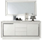 High Gloss Lacquer Dama Bianca Buffet p10482 By ESF Furniture 8