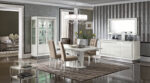 High Gloss Lacquer Dama Bianca Dining Table i27679 By ESF Furniture ESF Furniture Mobilia Cleopatra 15 High Gloss Lacquer Dama Bianca Dining Table i27679 By ESF Furniture 15