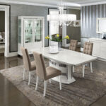 High Gloss Lacquer Dama Bianca Dining Table i27679 By ESF Furniture ESF Furniture Mobilia Cleopatra 17 High Gloss Lacquer Dama Bianca Dining Table i27679 By ESF Furniture 17