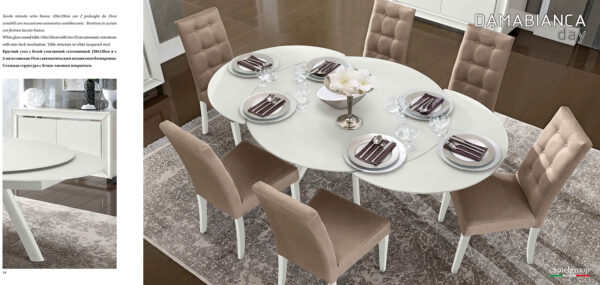 Dama Bianca Day Additional Items p7228 By ESF Furniture 22