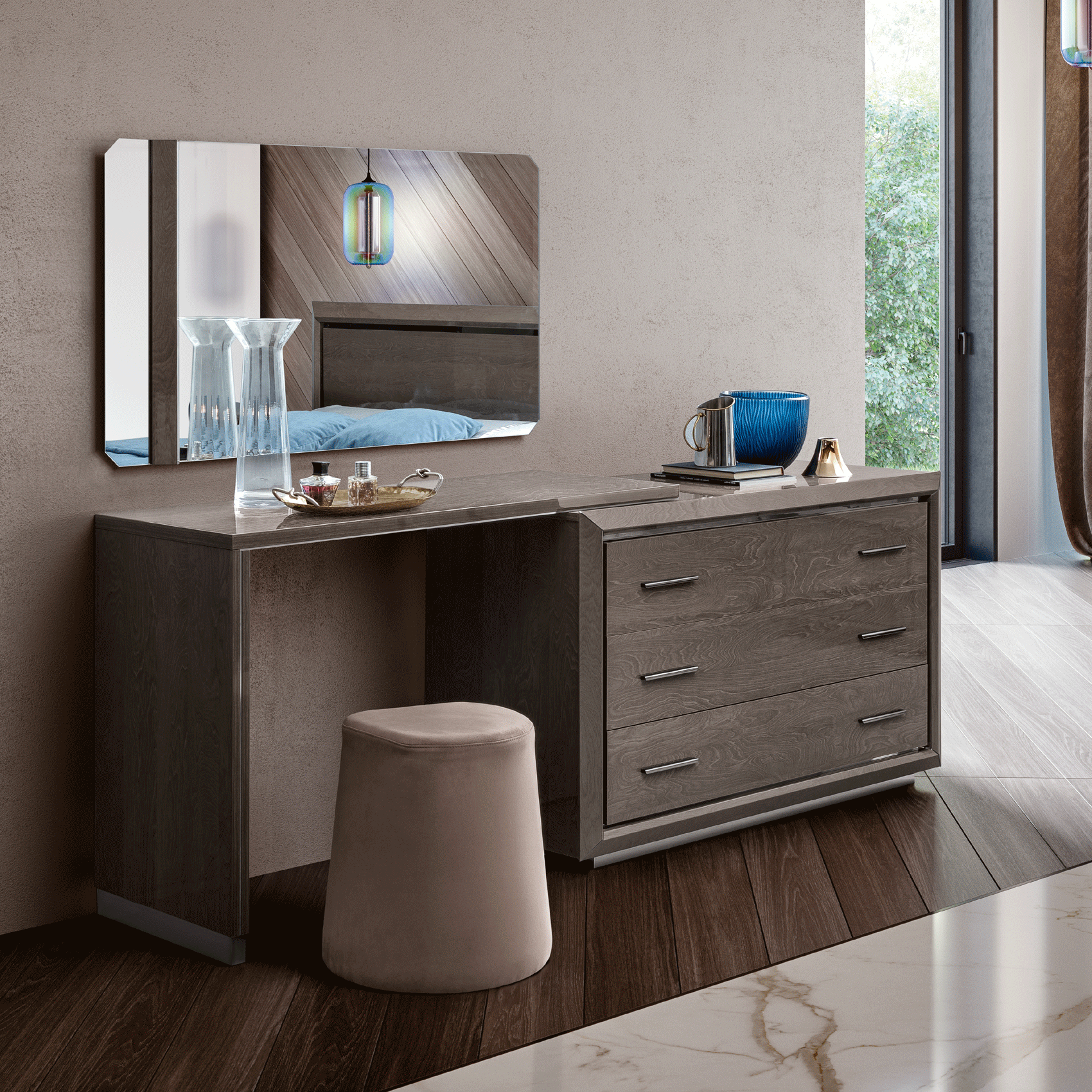 “L” for single dresser
