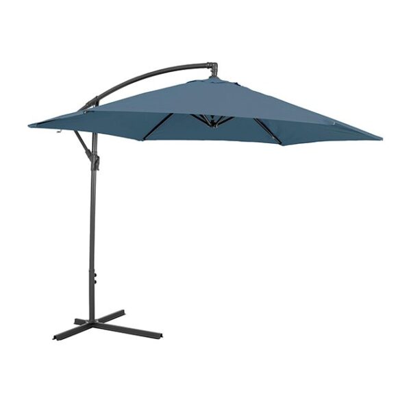 Light Sapphire GLAM CANTILEVER UMBRELLA W/ LED GM-3003LS By Furniture of America. 9