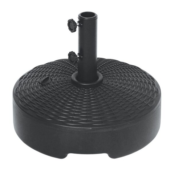 Black FAB ROUND UMBRELLA BASE GM-3004 By Furniture of America. 6