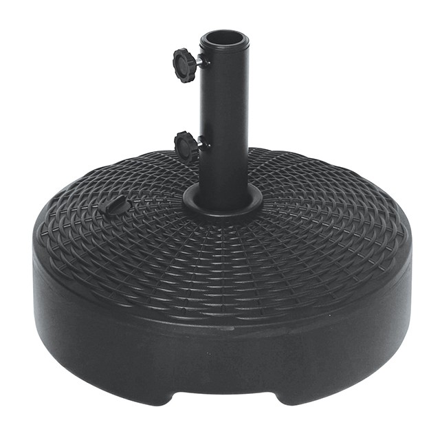 Black FAB ROUND UMBRELLA BASE GM-3004 By Furniture of America.