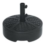 Black FAB ROUND UMBRELLA BASE GM-3005 By Furniture of America. 9