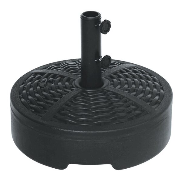 Black FAB ROUND UMBRELLA BASE GM-3005 By Furniture of America. 6