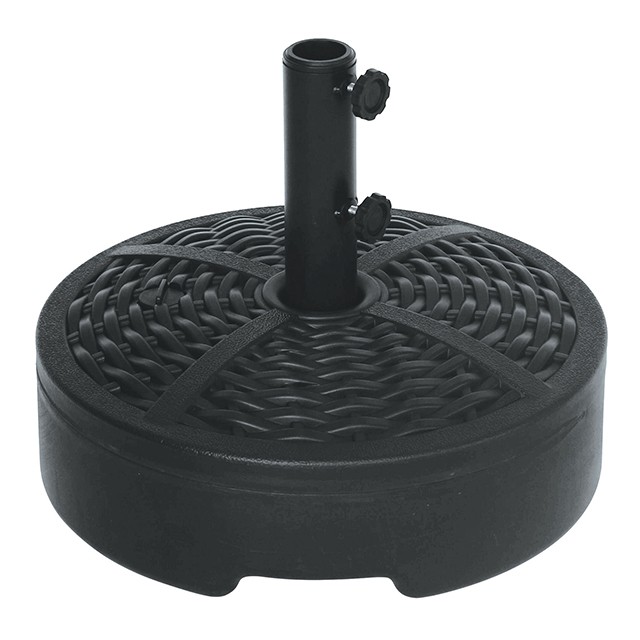 Black FAB ROUND UMBRELLA BASE GM-3005 By Furniture of America.