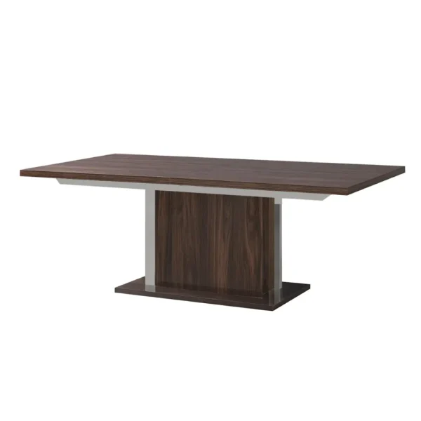 Volare Dining Room Set Dark Walnut/Nickel Additional Items