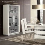 Roma White Additional Items Dining Room Set