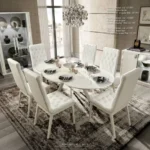 Roma White Additional Items Dining Room Set
