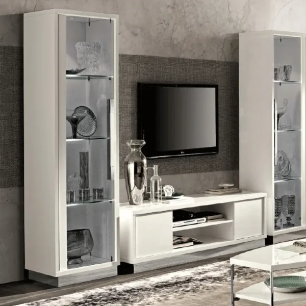 Roma White Additional Items Dining Room Set