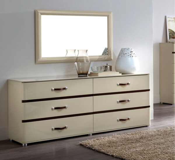 High Gloss Lacquer Altea mirror VELA i36069 By ESF Furniture 6