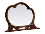 Shiny Pamela Mirror Walnut ONLY! i32488 By ESF Furniture Luxury Bedroom Dressers & Mirrors Mobilia Cleopatra 7 Shiny Pamela Mirror Walnut ONLY! i32488 By ESF Furniture 7