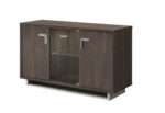 Volare Dining room Set Dark Walnut/Nickel Additional items p13025 By ESF Furniture ESF Furniture Mobilia Cleopatra 22 Volare Dining room Set Dark Walnut/Nickel Additional items p13025 By ESF Furniture 22