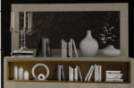 High Gloss Lacquer Velvet mirror for Double dresser i38051 By ESF Furniture Luxury Bedroom Dressers & Mirrors Mobilia Cleopatra 7 High Gloss Lacquer Velvet mirror for Double dresser i38051 By ESF Furniture 7