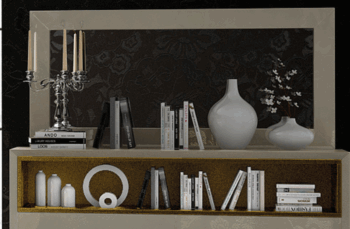 Velvet-mirror-for-Double-dresser