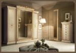 Leonardo Night Bedroom Set, Arredoclassic Italy p7208 By ESF Furniture 17