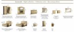 Leonardo Night Bedroom Set, Arredoclassic Italy p7208 By ESF Furniture 20