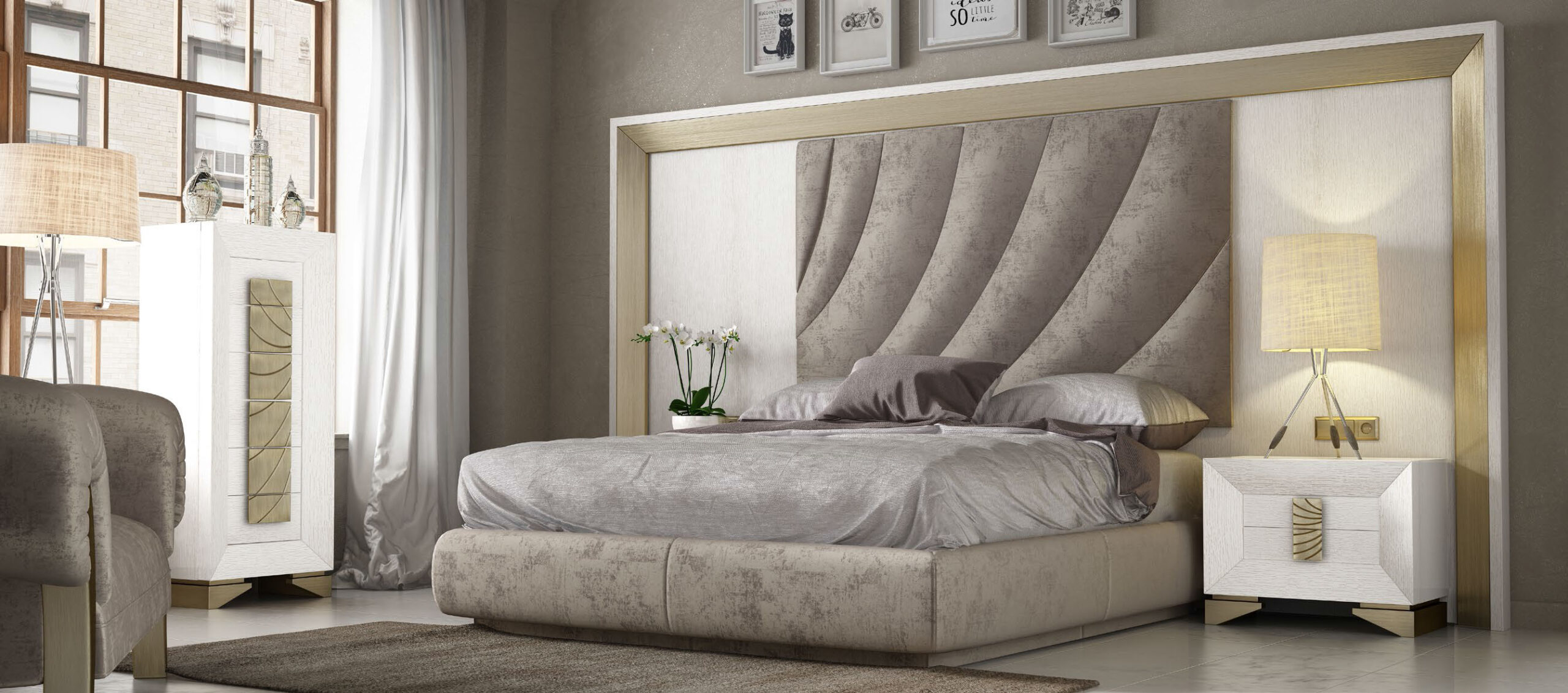 DOR 128 Bedroom p10822 By ESF Furniture