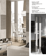 Roma White Additional Items Dining Room Set p6633 By ESF Furniture 50