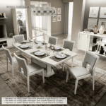 Roma White Additional Items Dining Room Set p6633 By ESF Furniture 52